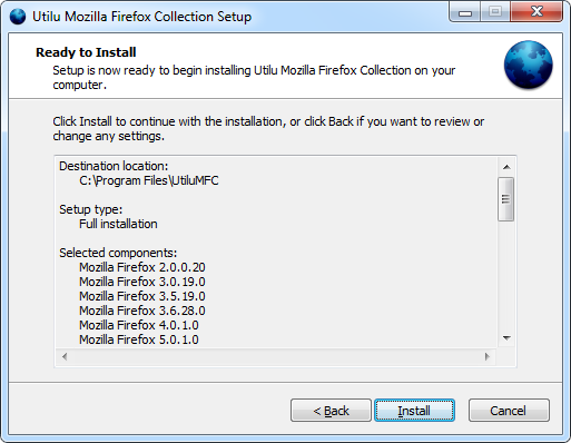 Utilu Mozilla Firefox Collection Setup: Ready to Install
